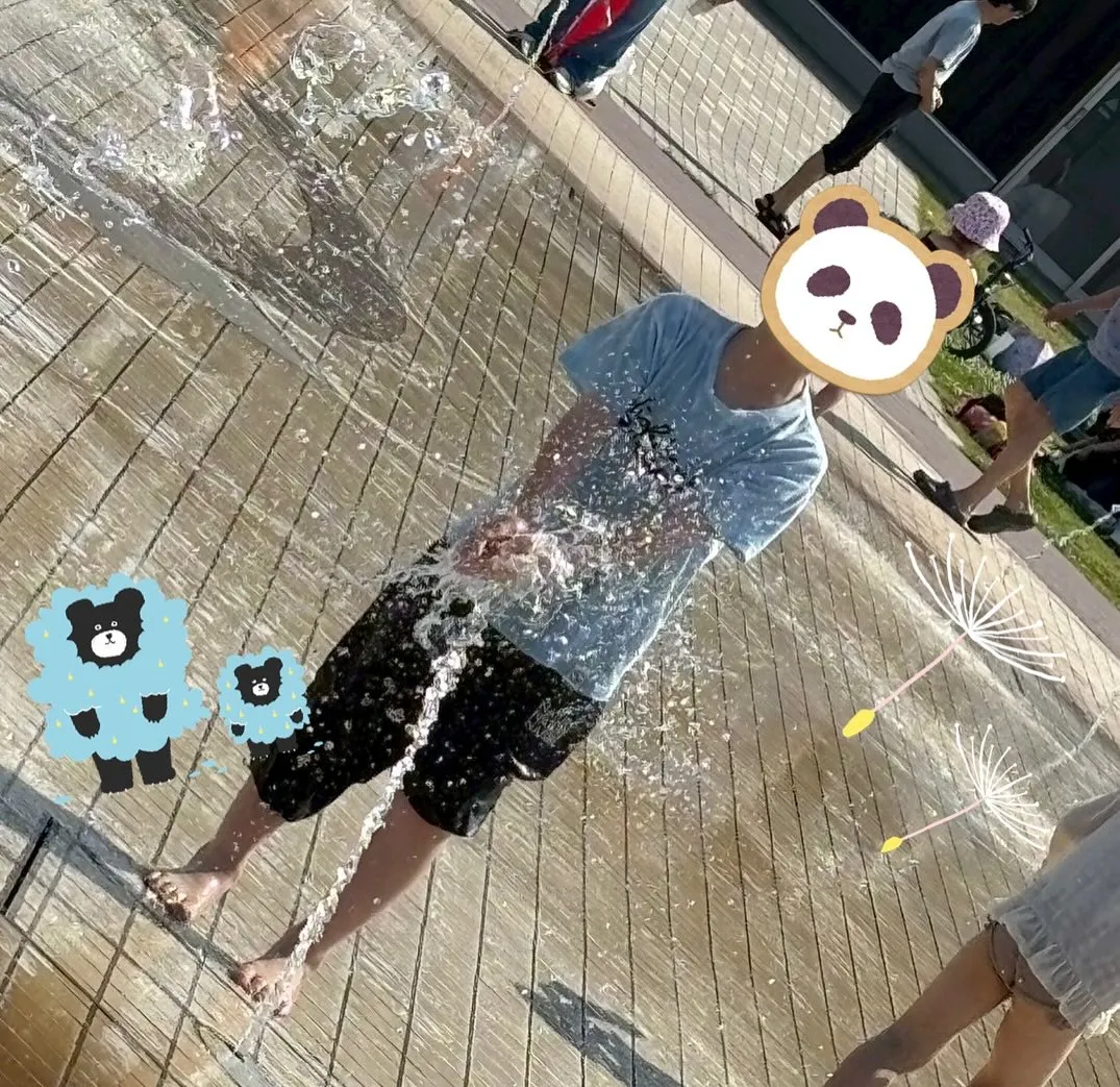 今日はお天気が良かったので、みんなで三番瀬海浜公園へお水遊び...