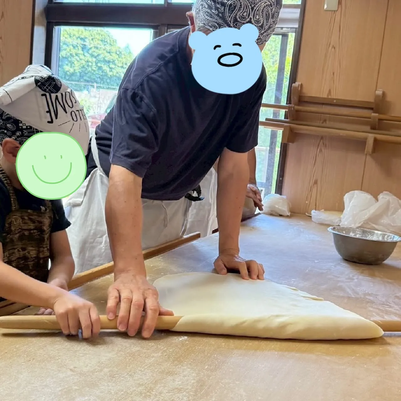 今日は、みんなで柏市にある手打ちうどん　むげんさんにて手打ち...
