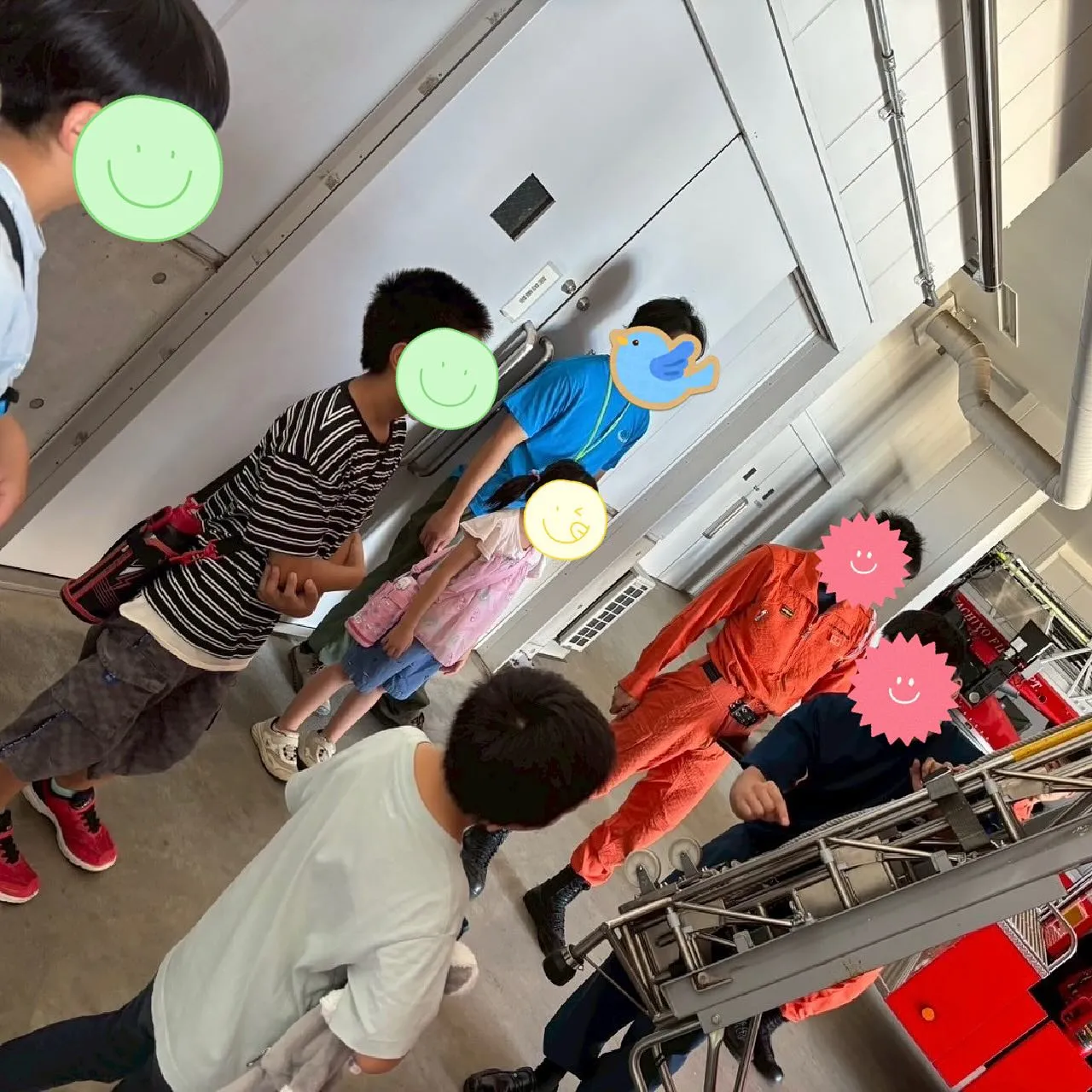 今日は、みんなで八千代市消防署本部へ見学に行かせていただきま...