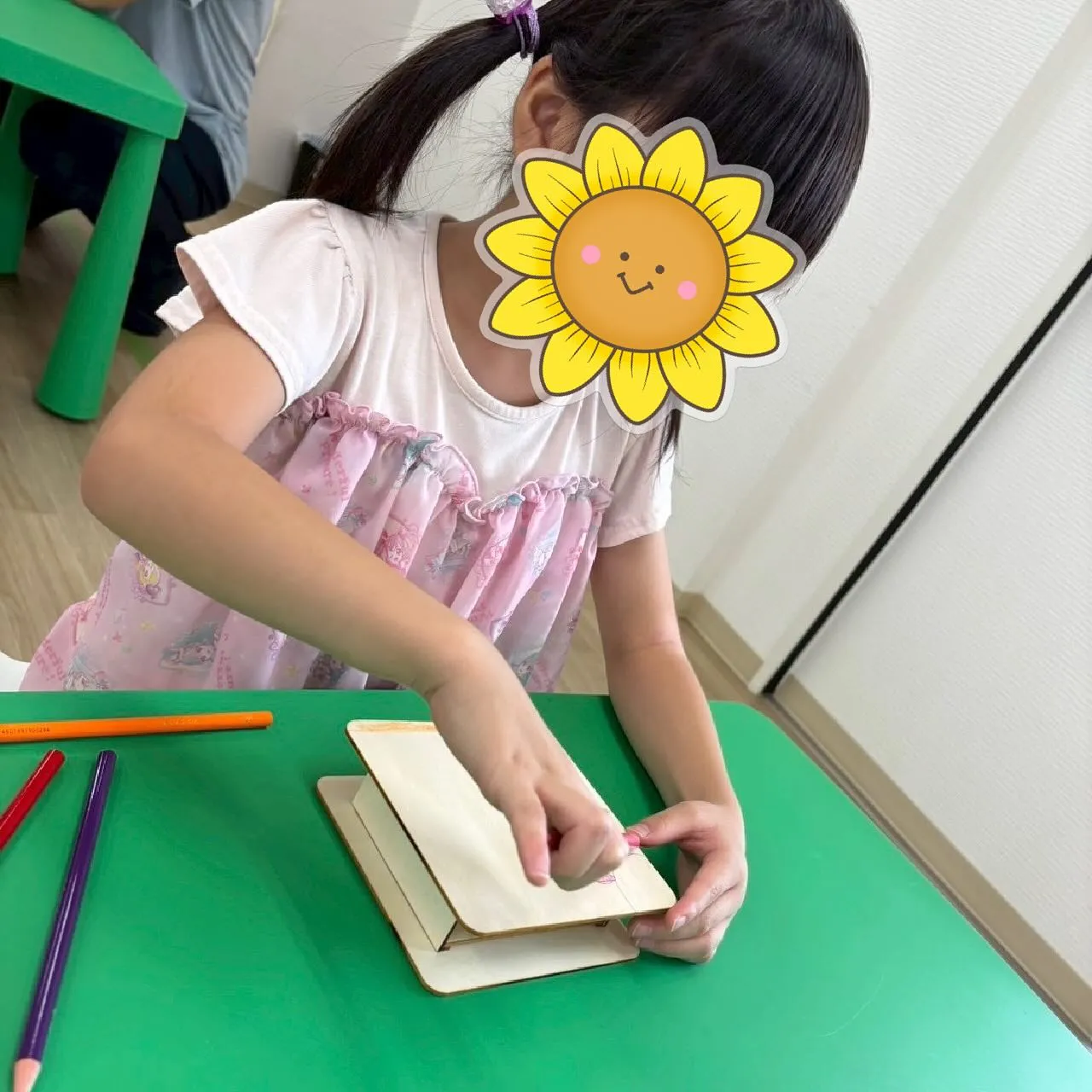 夏休み工作で小物入れを作りました♪