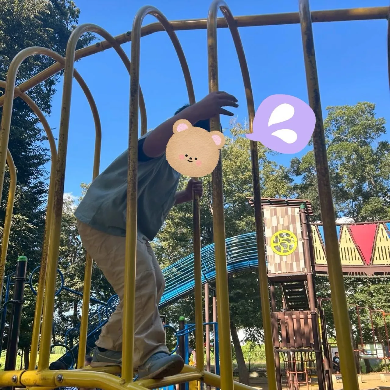 今日は、みんなで西部近隣公園へ遊びにいきました✨